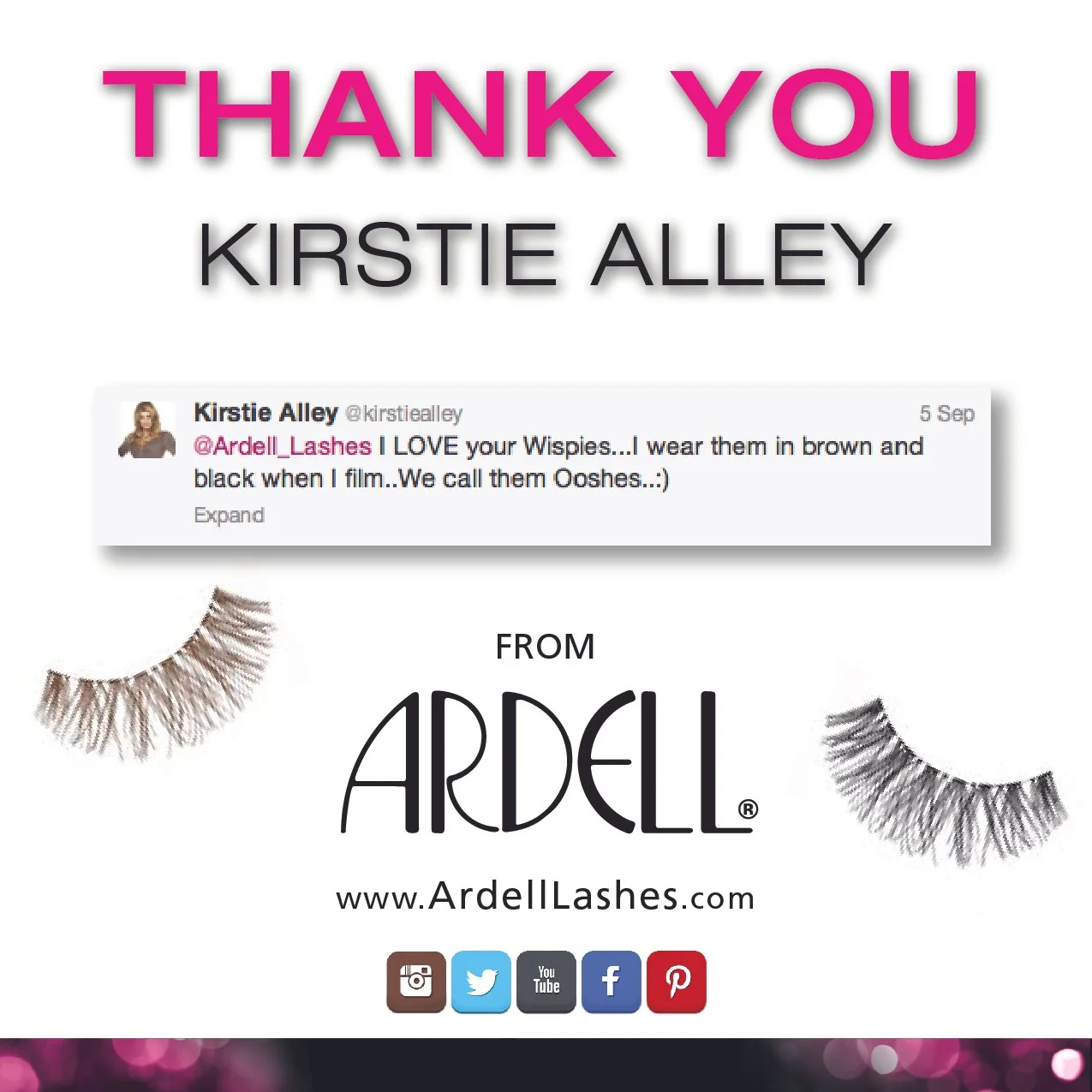 Ardell Lashes — Social Media portfolio work