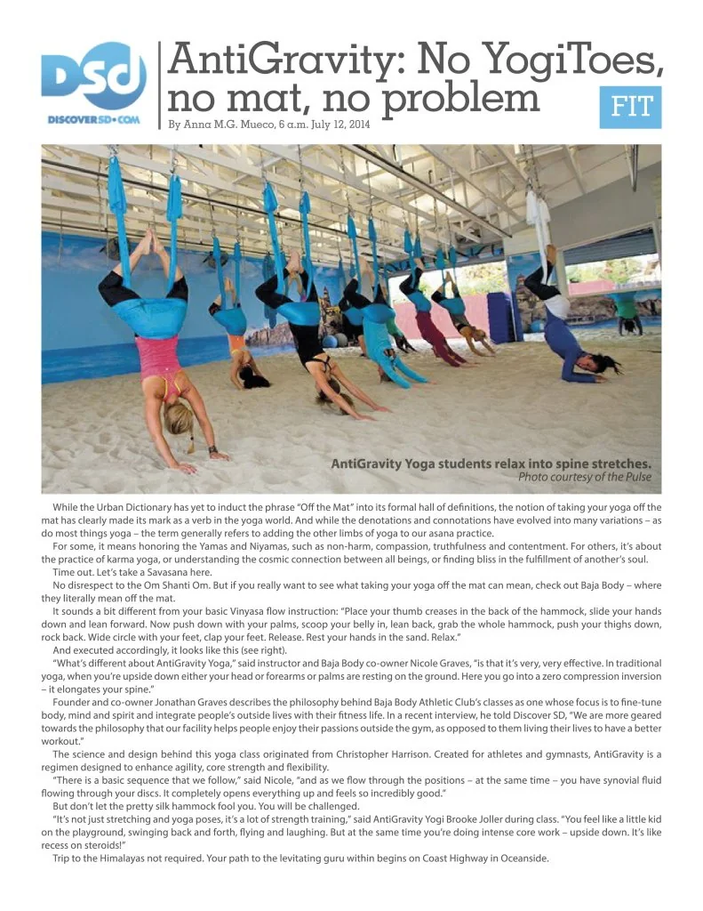 Baja Body Athletic Club — Strategies portfolio work