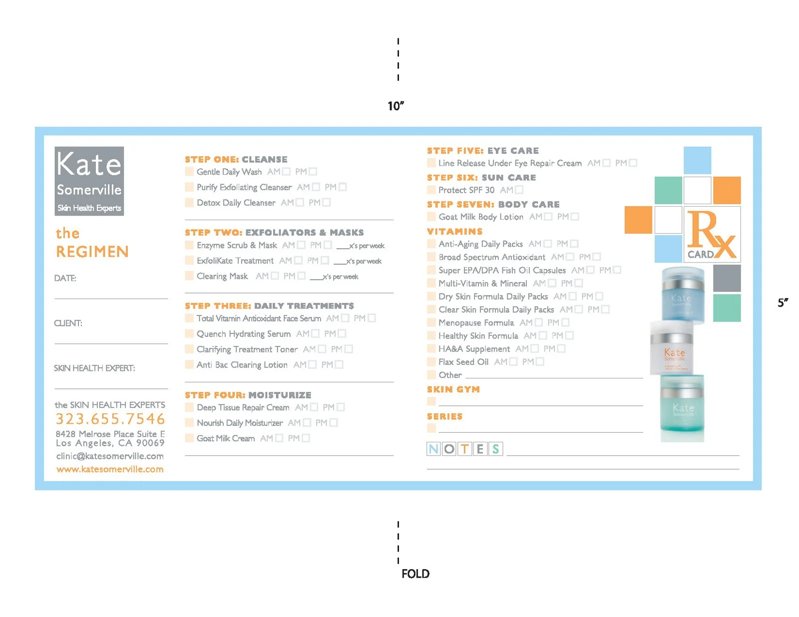 Kate Somerville — Branding And Marketing portfolio work