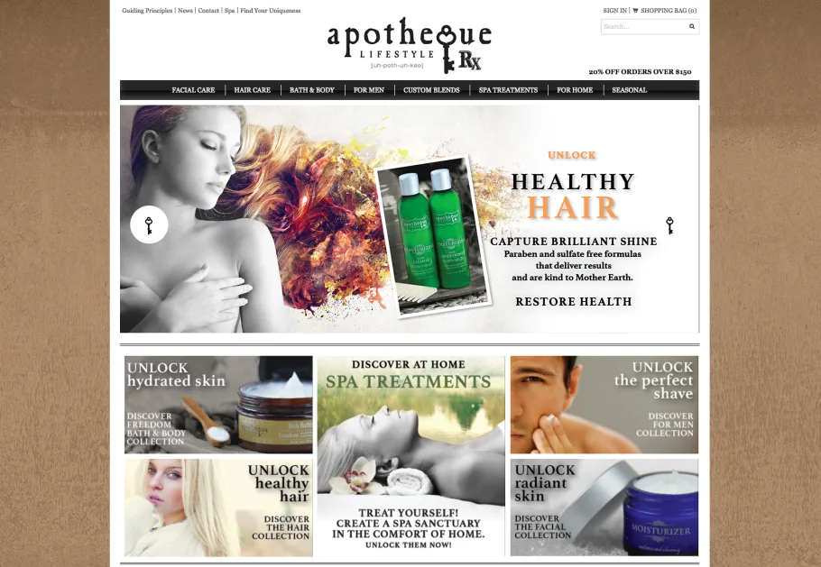 Apotheque — Branding And Marketing portfolio work
