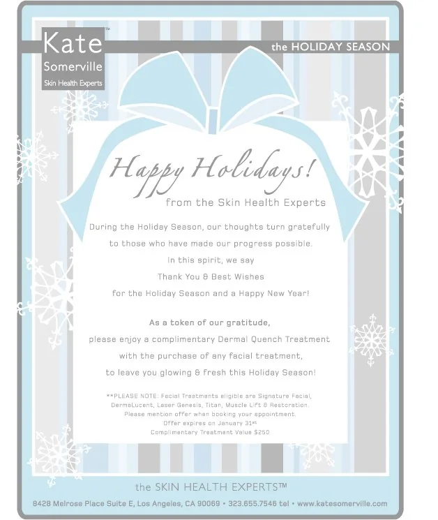 Kate Somerville — Email Marketing portfolio work